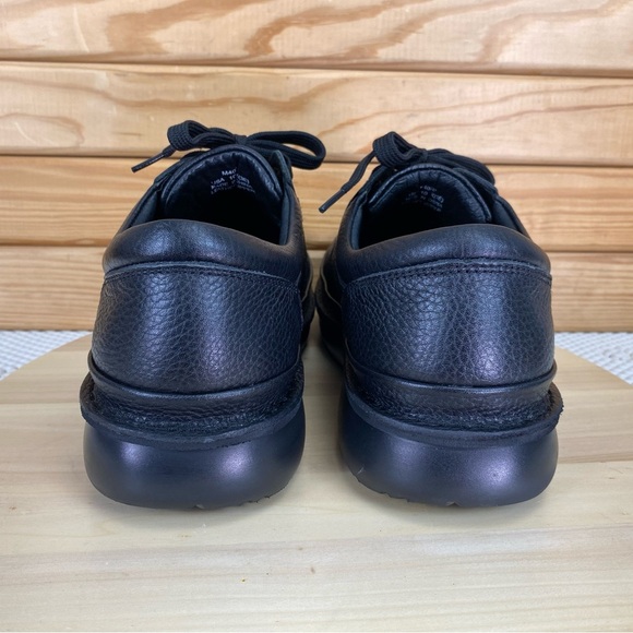Propet Villager Diabetic Pebbled Leather Black Oxford Shoes M4070 Men's 10 X(3E) - Picture 5 of 12
